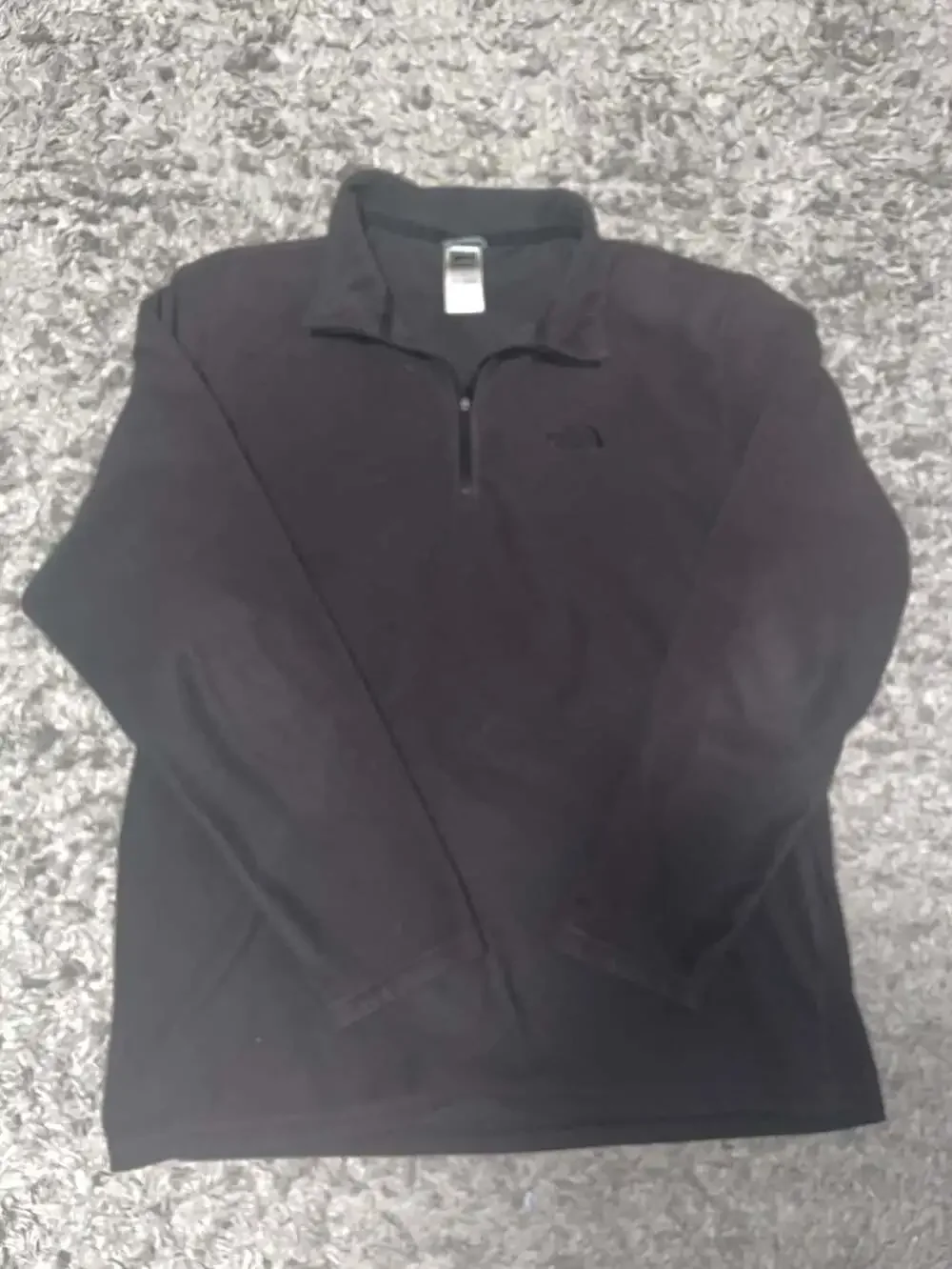 The North Face Men's Half Zip Fleece Jacket - Black